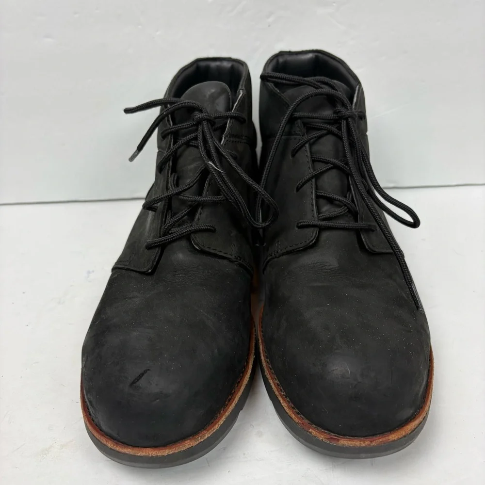 Worx By Red Wing #5407 Mens Black Leather Steel Toe Chukka Boots Size 10W2